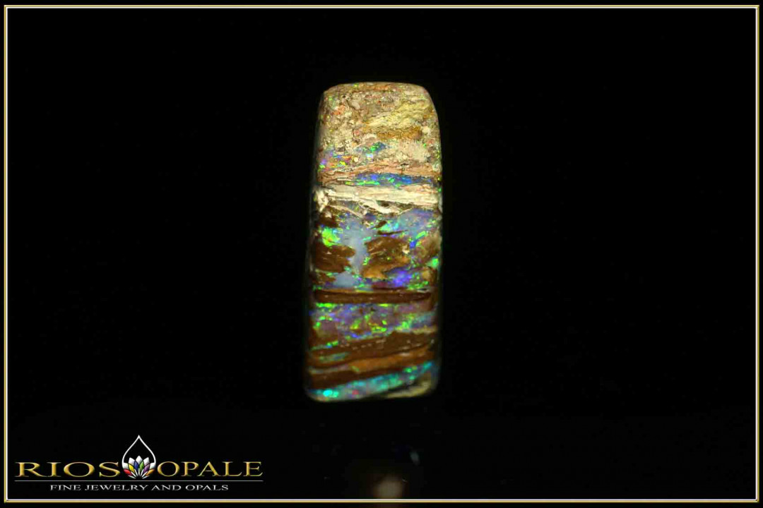 Jundah opalisiertes Holz Pipe Boulder Opal - 7,78ct